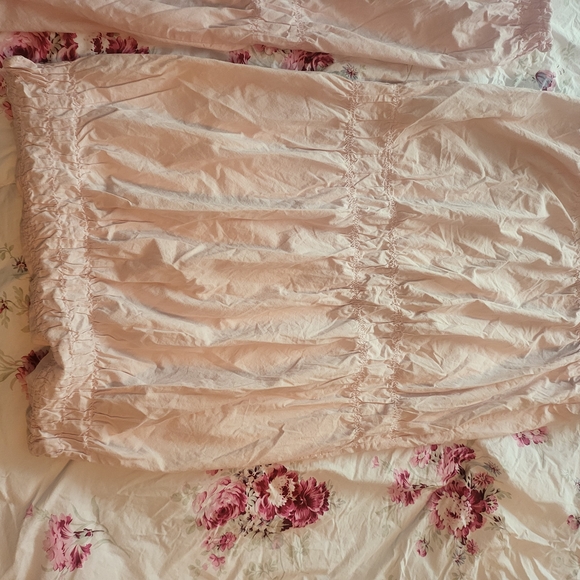 Simply Shabby Chic Pink Ruched Comforter Set - Picture 8 of 9